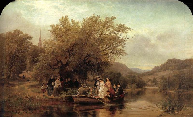 Life-s Day or Three Times Across the River, Albert Fitch Bellows